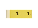 Simplex Notizzettel Garderobenblöcke 1-100, Gelb