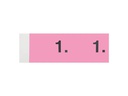 Simplex Notizzettel Garderobenblöcke 1-100, Pink