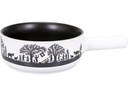 Kadastar Fondue-Caquelon Bergchilbi E22 Schwarz/Weiss