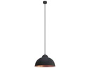 EGLO Leuchten Pendelleuchte TRURO 2 1x E27, 37 cm Schwarz