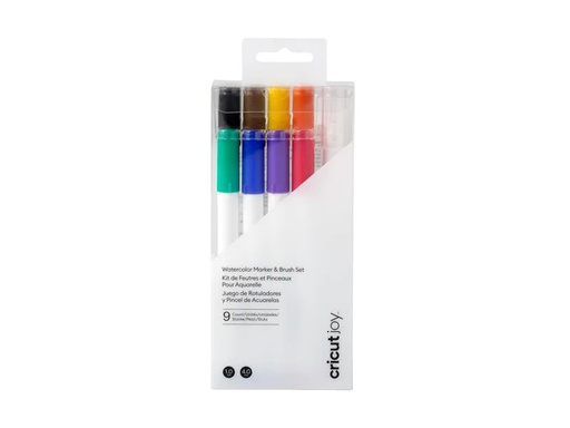 [90261287 1453736] Cricut Stifteset Joy Wasserfarben-Marker 9 Stück