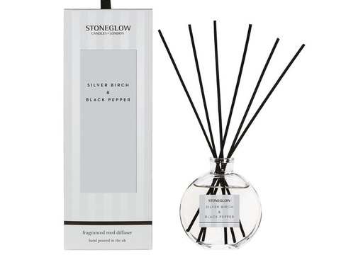 [90261461 1453978] Stoneglow Duftstäbchen Silver Birch &amp; Black Pepper 120 ml