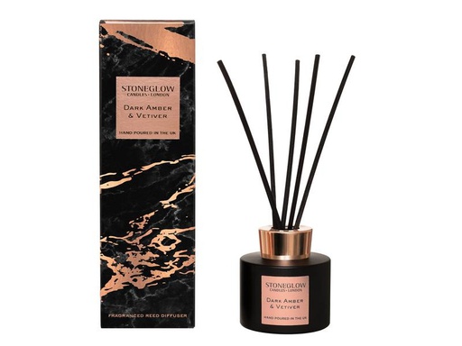 [90261489 1453946] Stoneglow Duftstäbchen Dark Amber &amp; Vetiver 120 ml