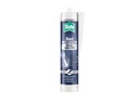 Sista Dichtmasse Bad Profi-Qualität Silikon Silbergrau, 280 ml