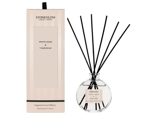 [90261551 1453979] Stoneglow Duftstäbchen White Musk &amp; Tuberose 120 ml