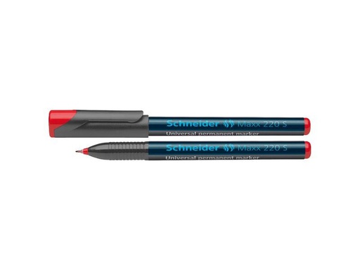 [90261583 1399745] Schneider Permanent-Marker OHP Maxx Rot, S