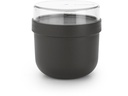 Brabantia Yoghurtbehälter Make & Take 500 ml, Dunkelgrau