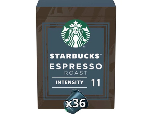 [90261779 1463044] Starbucks Kaffeekapseln Espresso Roast 36 Stück
