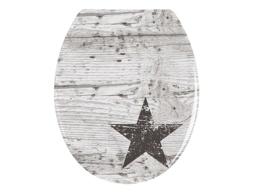 [90045342 745154] Wenko Toilettensitz Star