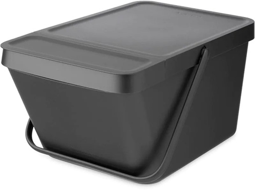 [90261835 1459936] Brabantia Recyclingbehälter Sort &amp; Go 20 l, Grau
