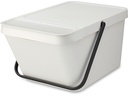 Brabantia Recyclingbehälter Sort & Go 20 l, Hellgrau