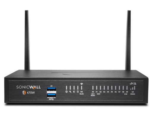 [90045346 1160957] SonicWall Firewall TZ-470W TotalSecure Essential Appliance,w/EPSS,1yr
