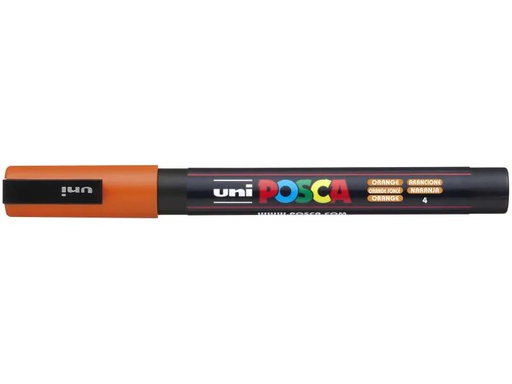 [90004514 779937] Uni Permanent-Marker POSCA 0.9-1.3 mm Orange