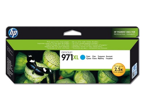 [90045368 239312] HP Tinte Nr. 971XL (CN626AE) Cyan