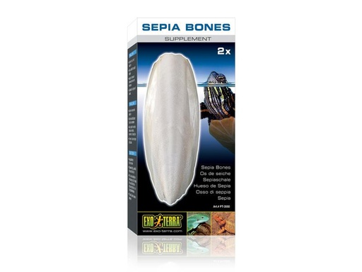 [90261874 1445810] Exo Terra Ergänzungsfutter Sepiaschale, 2 Stk.