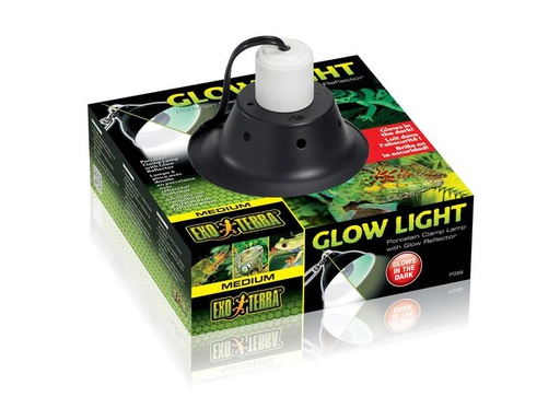 [90262025 1445770] Exo Terra Klemmlampe Glow Light M, Ø 21 cm
