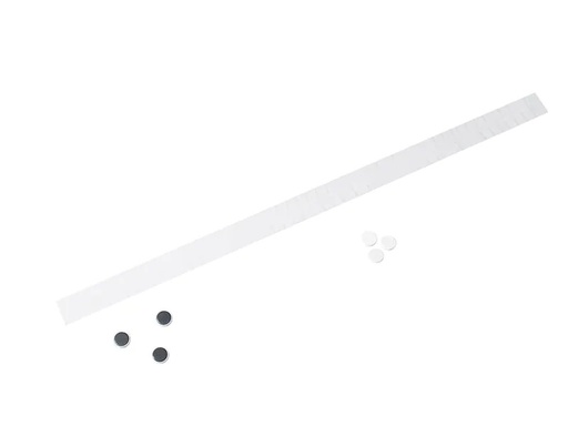 [90262092 1397336] Büromaterial Magnetband 50 mm x 1 m, Grau