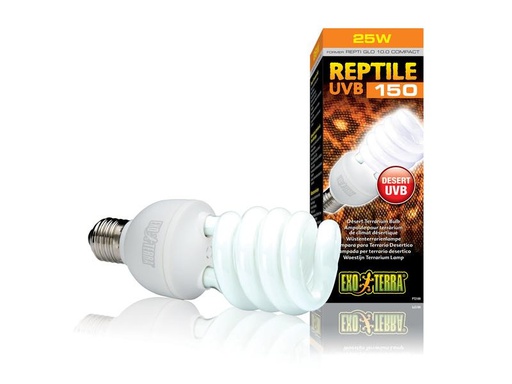 [90262140 1445809] Exo Terra Terrarienlampe Reptile UVB150 E27, 25W, 19.3 cm