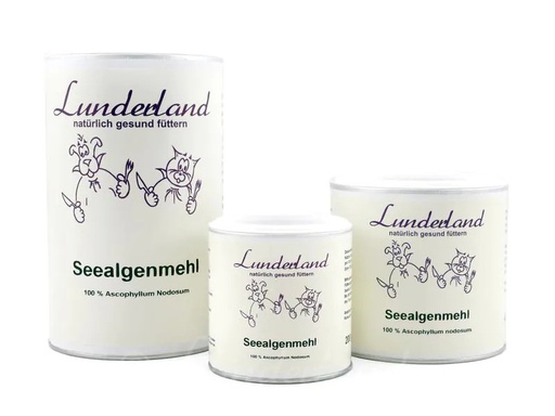 [90262173 1451695] Lunderland Hunde-Nahrungsergänzung Seealgenmehl, 800 g