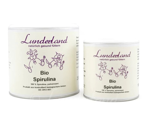 [90262200 1451701] Lunderland Hunde-Nahrungsergänzung Bio-Spirulina, 250 g