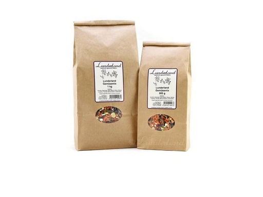 [90262212 1451705] Lunderland Hunde-Nahrungsergänzung Gemüsemix, 5 kg