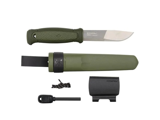 [90262294 1461811] morakniv Survival Knife Kansbol mit Survival Kit (S) (S), Grün