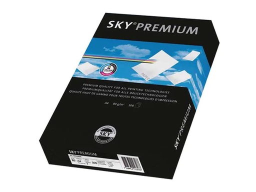 [90262411 1403675] Sky Kopierpapier Premium A4, Weiss, 120 g/m², 250 Blatt