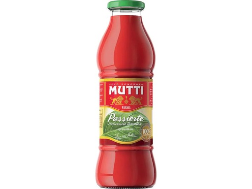 [90262578 1454244] MUTTI Passierte Tomatensauce Passata Basilikum 700 g