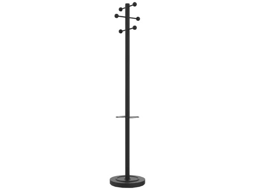 [90262624 1457889] UNiLUX Garderobenständer Access 175 cm, Schwarz