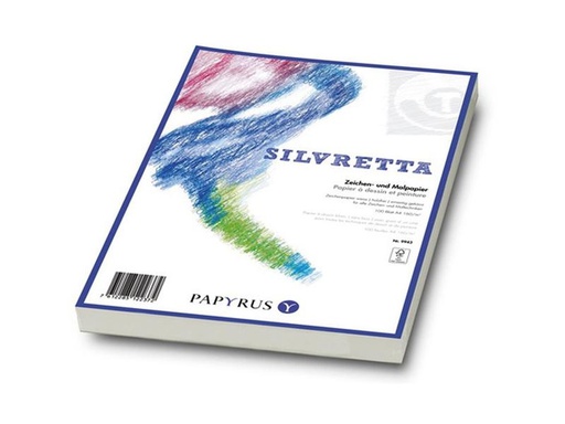 [90262625 1403398] Scaldia Zeichenpapier Silvretta A2, 160 gm², 100 Blatt