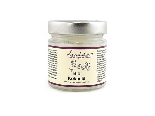 [90262687 1451693] Lunderland Hunde-Nahrungsergänzung Bio-Kokosöl, 200 g