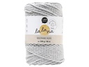 lalana Wolle Makramee Rope 3 mm, 330 g, Hellgrau