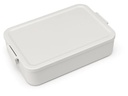 Brabantia Lunchbox Make & Take 25.5 x 16.7 x 6.2 cm, Hellgrau