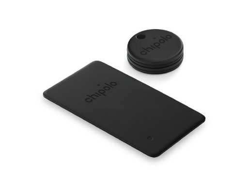 [90262752 1455925] Chipolo Schlüssel- und Portemonnaie-Finder Spot Bundle, Schwarz