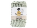 lalana Wolle Makramee Rope 5 mm, 330 g, Graugrün