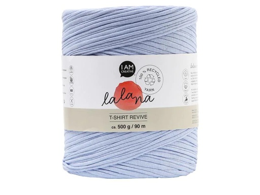 [90262802 1462764] lalana Wolle T-Shirt Revive 5 mm, 500 g, Hellblau