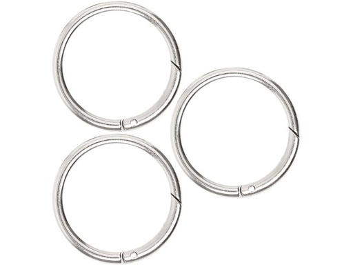 [90262829 1462775] lalana Schlüsselanhänger 36 x 4 mm, 3 Stück