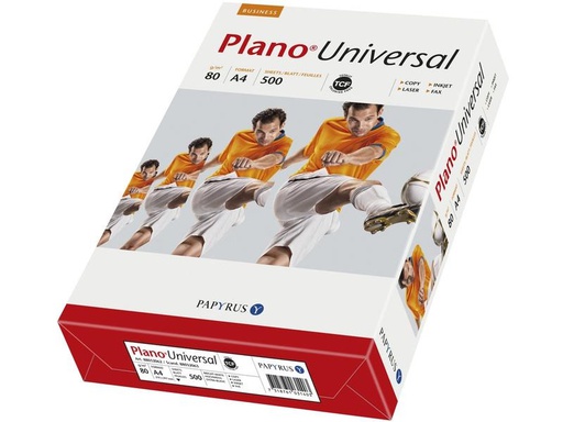 [90262835 1403622] Plano Kopierpapier Universal A4, Weiss, 80 g/m², 2500 Blatt