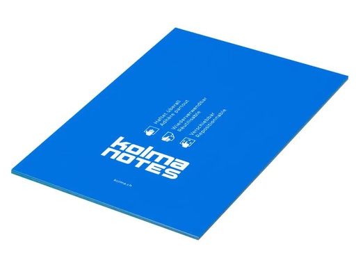 [90004526 830625] Kolma Notizzettel NOTES A5 Blau, 50 Blatt
