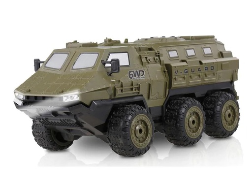 [90262972 1466105] Amewi Panzerfahrzeug V-Guard 6WD, Olivgrün RTR, 1:16