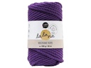 lalana Wolle Makramee Rope 5 mm, 330 g, Violett