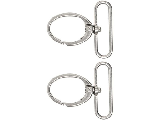 [90263027 1462772] lalana Anhänger mit Karabiner 50 x 45 mm, 2 Stück