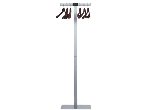 [90263120 1457891] UNiLUX Garderobenständer Spirit 175 cm, Metallgrau