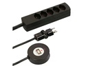 Max Hauri Steckdosenleiste Safety Line 5x T13 mit externem Schalter