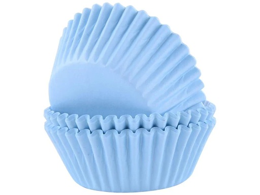 [90263330 1435727] PME Cupcake Backform Hellblau, 60 Stück