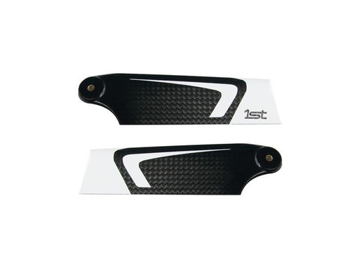 [90263528 1157504] 1st Heckrotorblätter Carbon, 105 mm 2 Stück