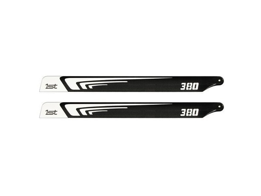[90263534 1157506] 1st Hauptrotorblätter Carbon 380 mm FBL 2 Stück
