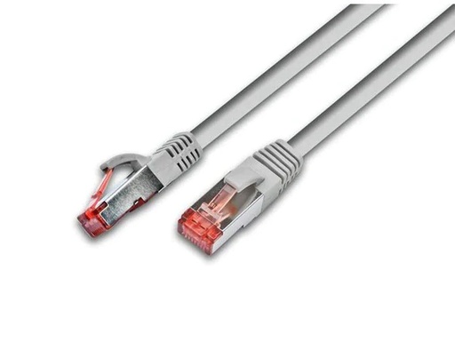 [90045569 149722] Wirewin Patchkabel RJ-45 - RJ-45, Cat 6, S/FTP, 1 m, Grau