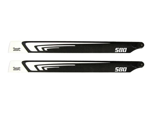 [90263575 1157511] 1st Hauptrotorblätter Carbon 580 mm FBL 2 Stück