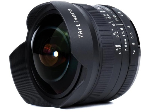 [90263614 1223075] 7Artisans Festbrennweite 7.5mm F/2.8 Fisheye Mark II – Nikon Z